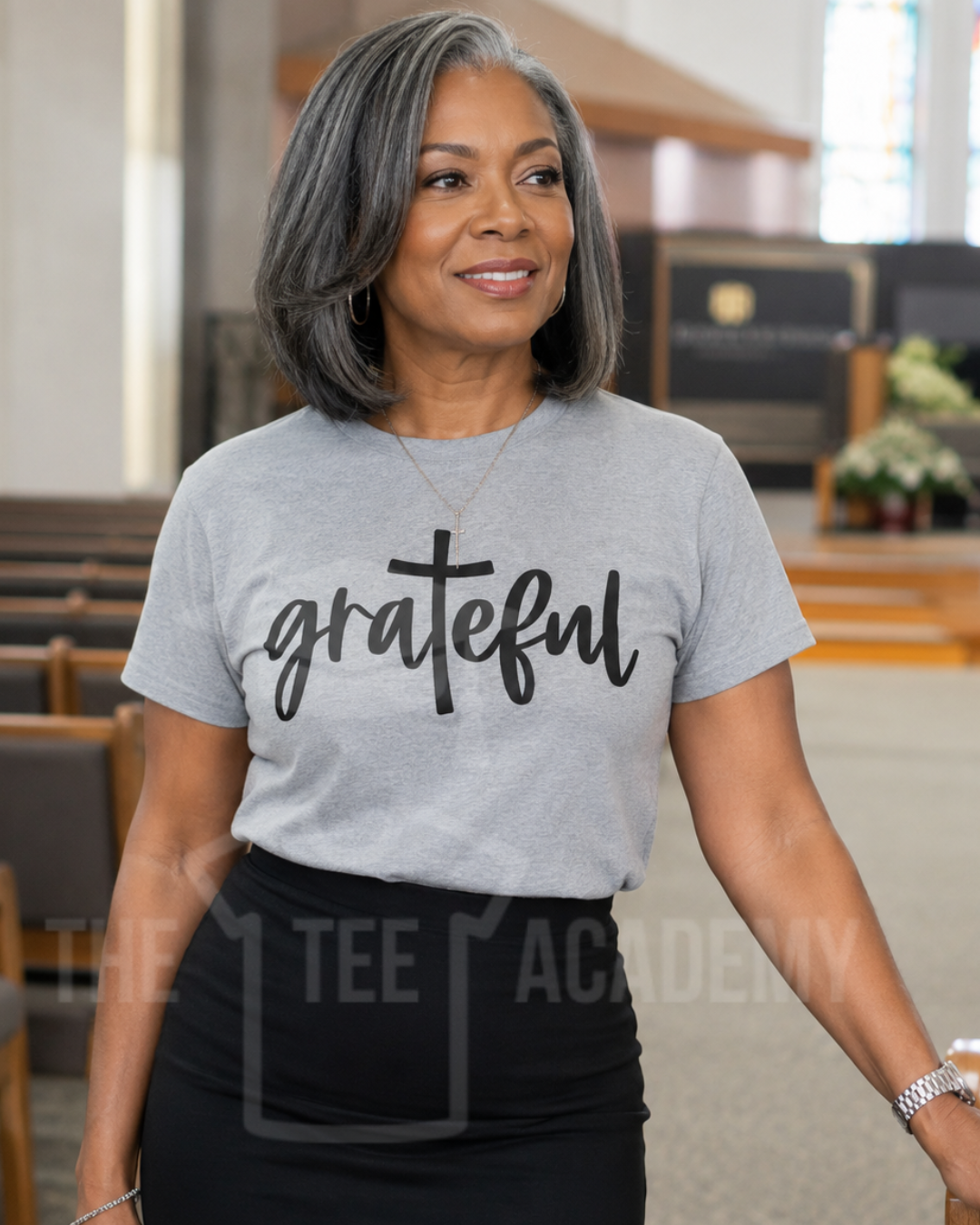 Grateful- Screen Print Transfer