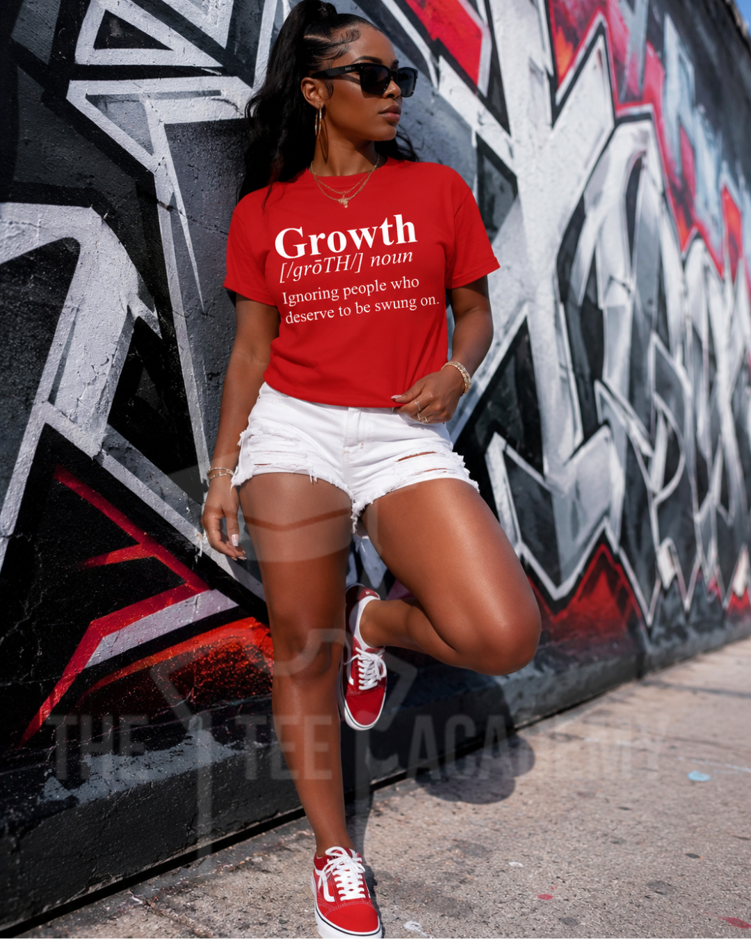 Growth (Noun)- Screen Print Transfer