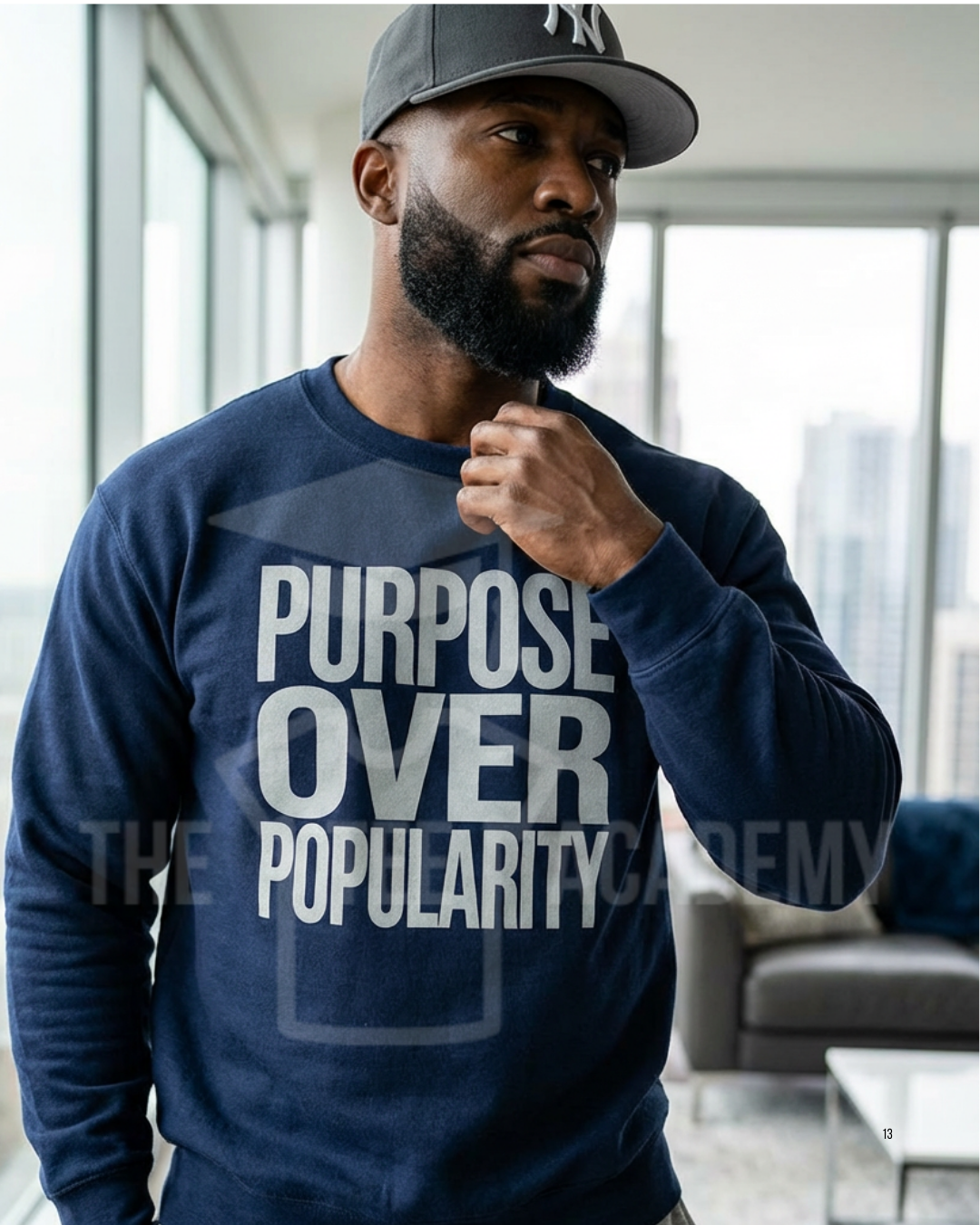 Purpose Over Popularity- Screen Print Transfer