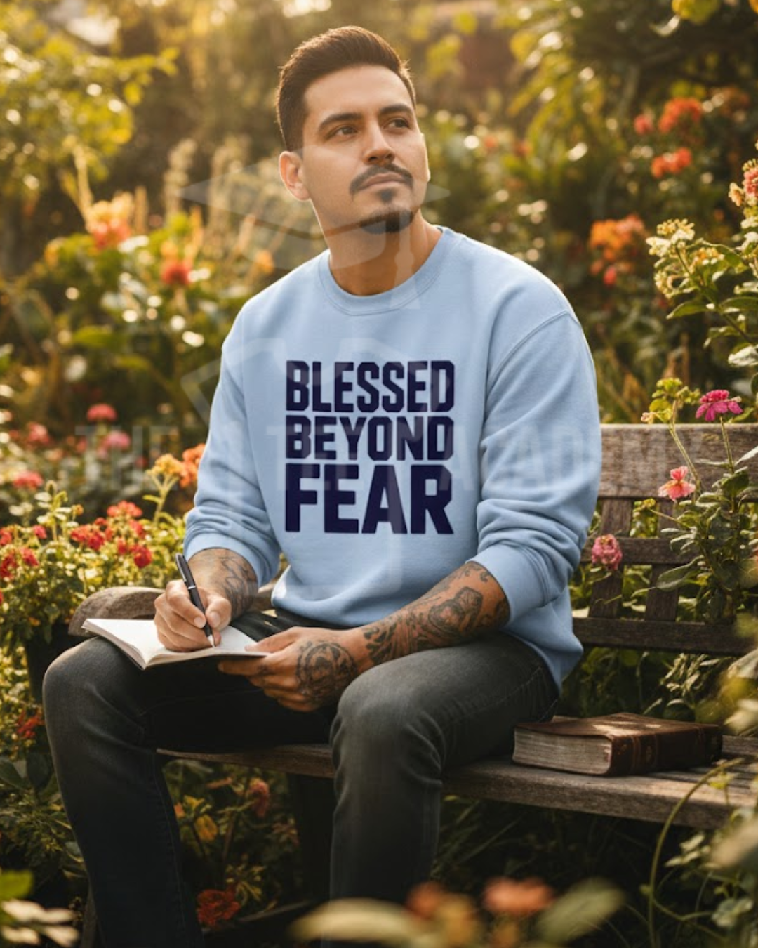 Blessed Beyond Fear- Screen Print Transfer