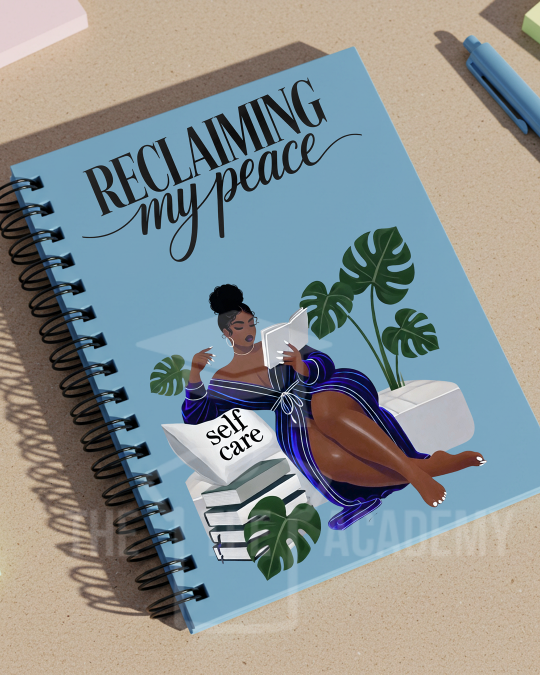 UV DTF Planner/Tumbler Cover Decal- Reclaiming My Peace