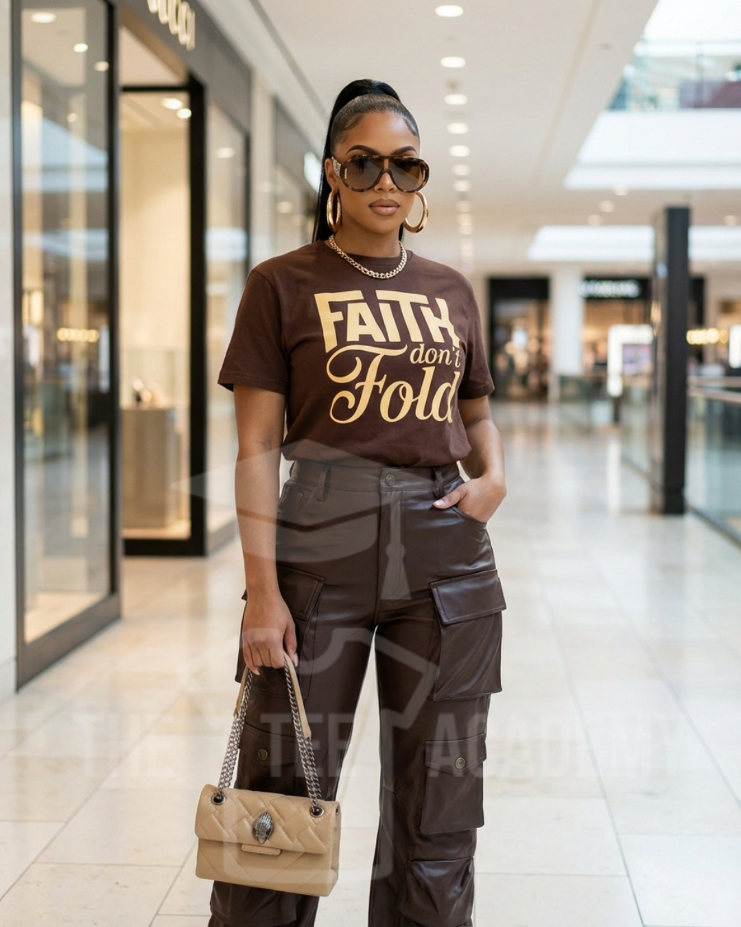 Faith Don't Fold- Screen Print Transfer