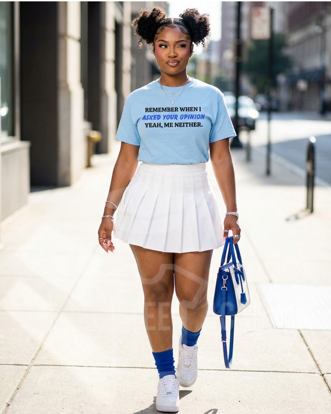 Asked Your Opinion- Matte Clear Film Screen Print Transfer