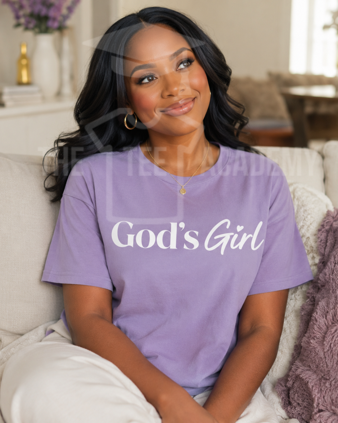 God's Girl-Screen Print Transfer