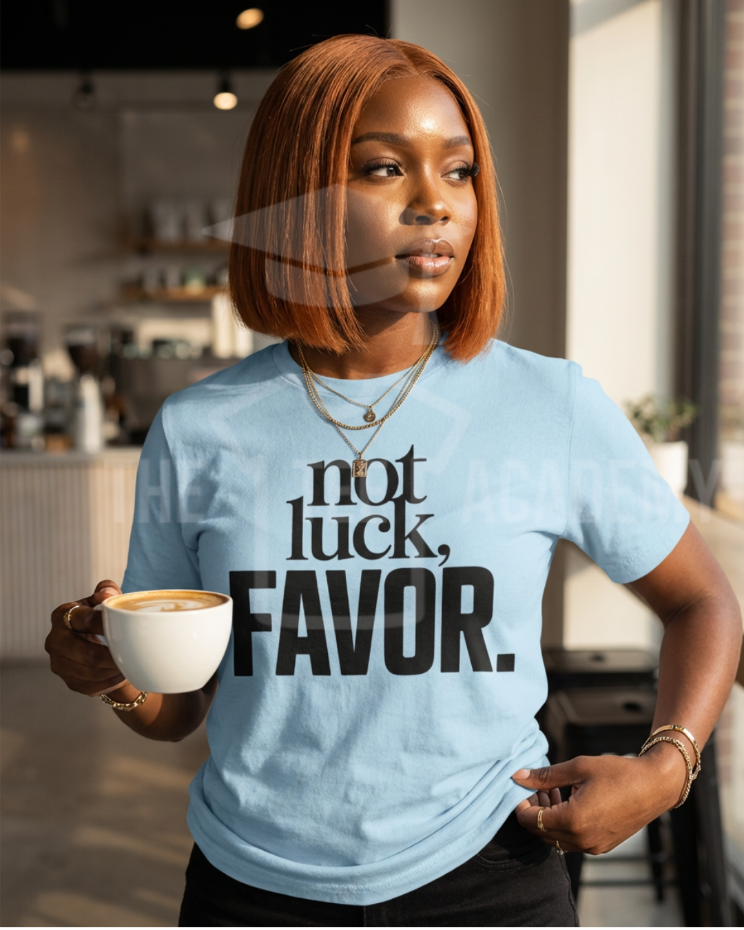 Not Luck, Favor- Screen Print Transfer