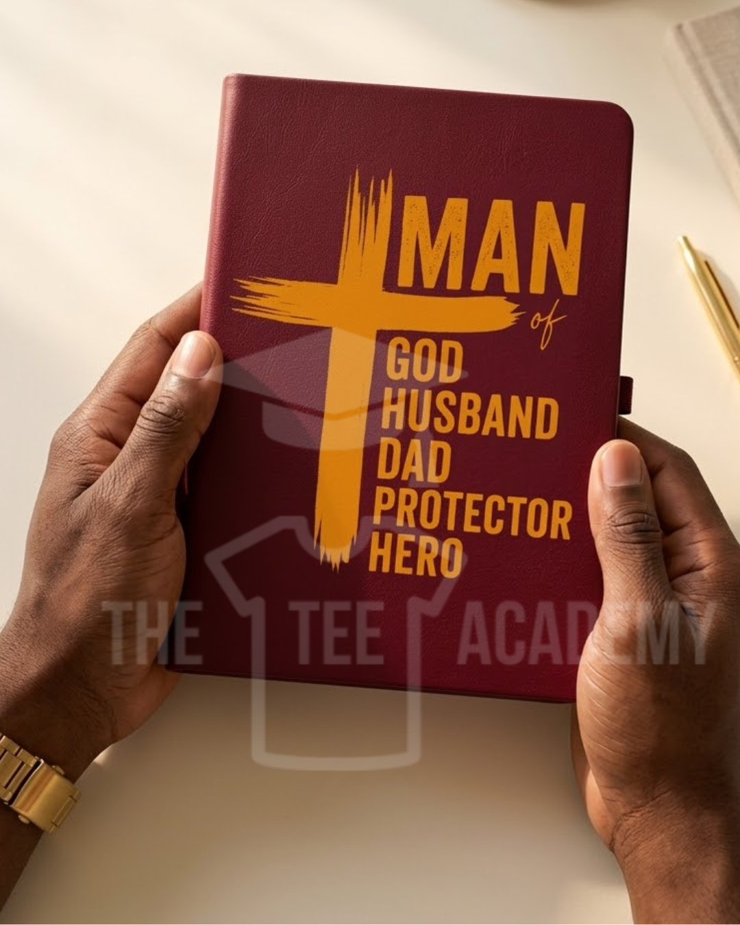 UV DTF Planner/Tumbler Decal- Man Of God