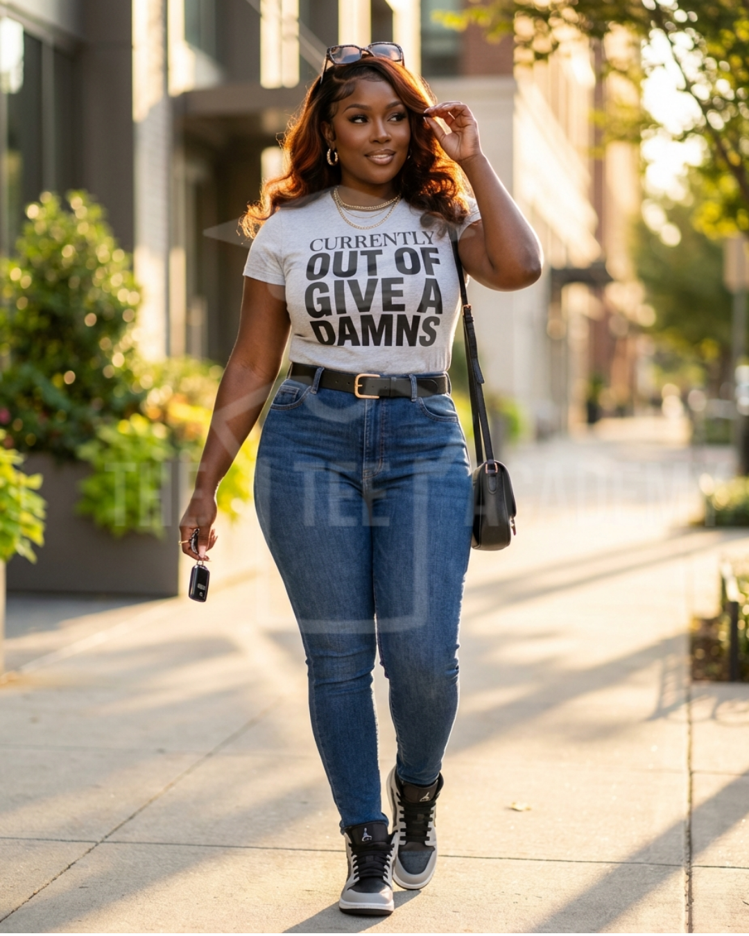 Currently Out Of Give A Damns- Screen Print Transfer