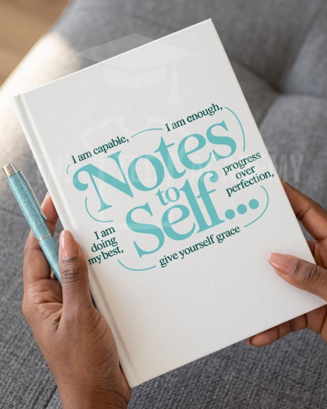 UV DTF Planner/Tumbler Cover Decal- Notes To Self