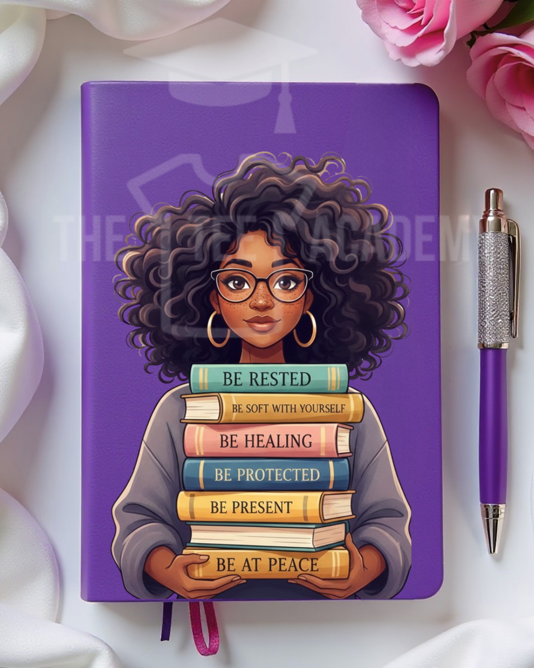 UV DTF Planner Cover Decal- Be Rested Babe