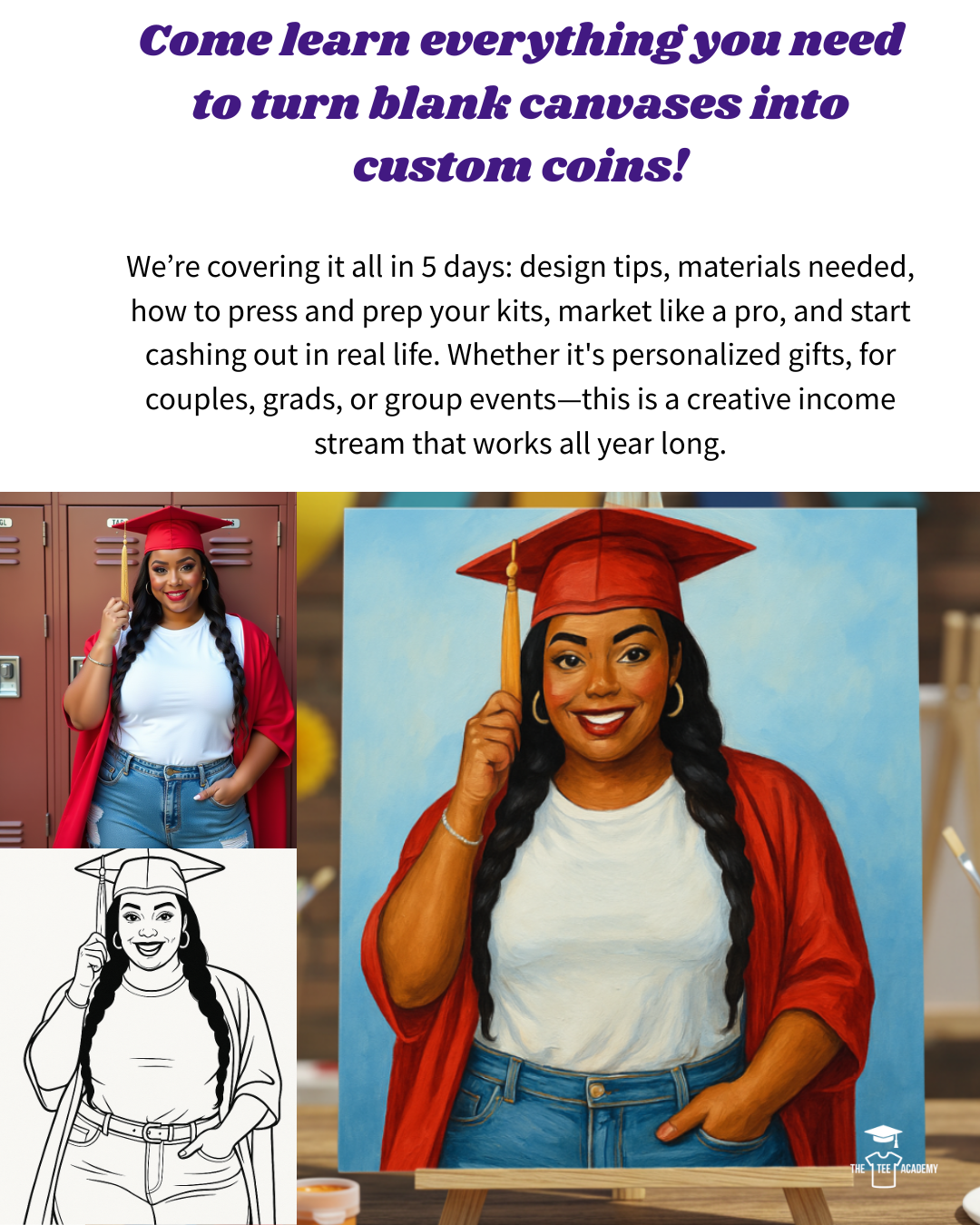 Canvas To Cash - 5 Day Self Paced Paint Kit Training
