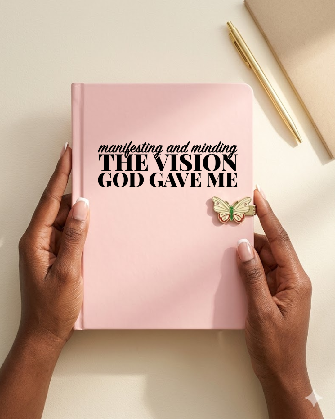 UV DTF Sticker Decal- Manifesting The Vision
