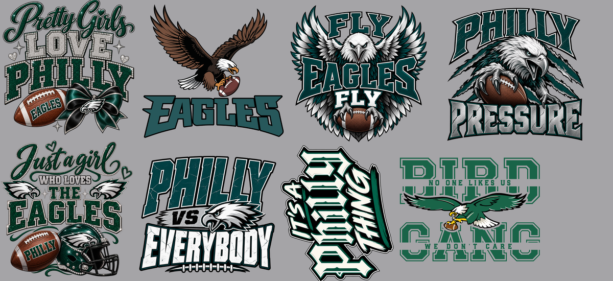 Eagles Premade 22x48 Gangsheet