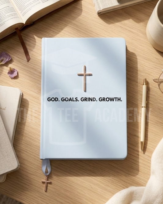 UV DTF Sticker Decal- God.Goals.Grind.Growth