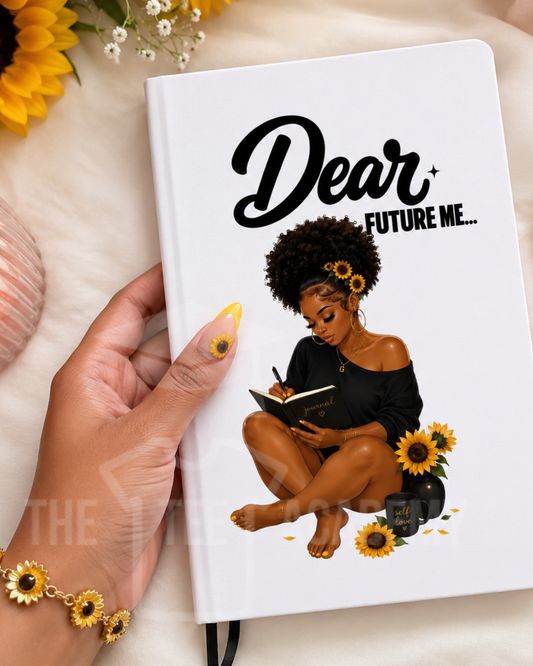 UV DTF Planner/Tumbler Decal- Dear Future Me