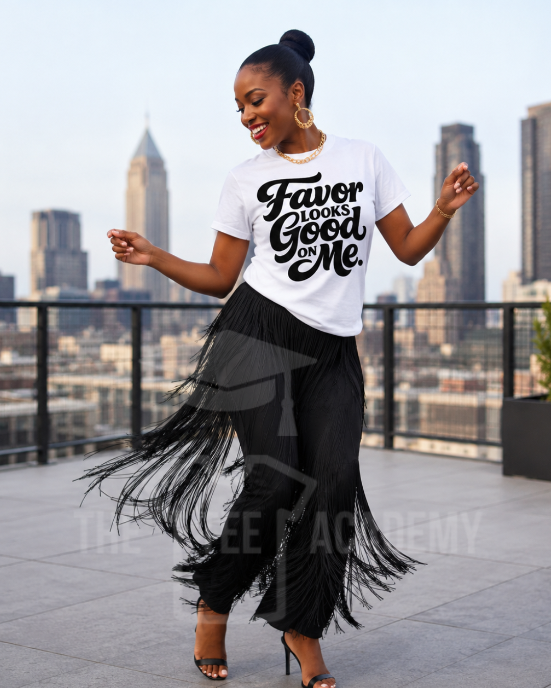 Favor Looks Good On Me- Screen Print Transfer