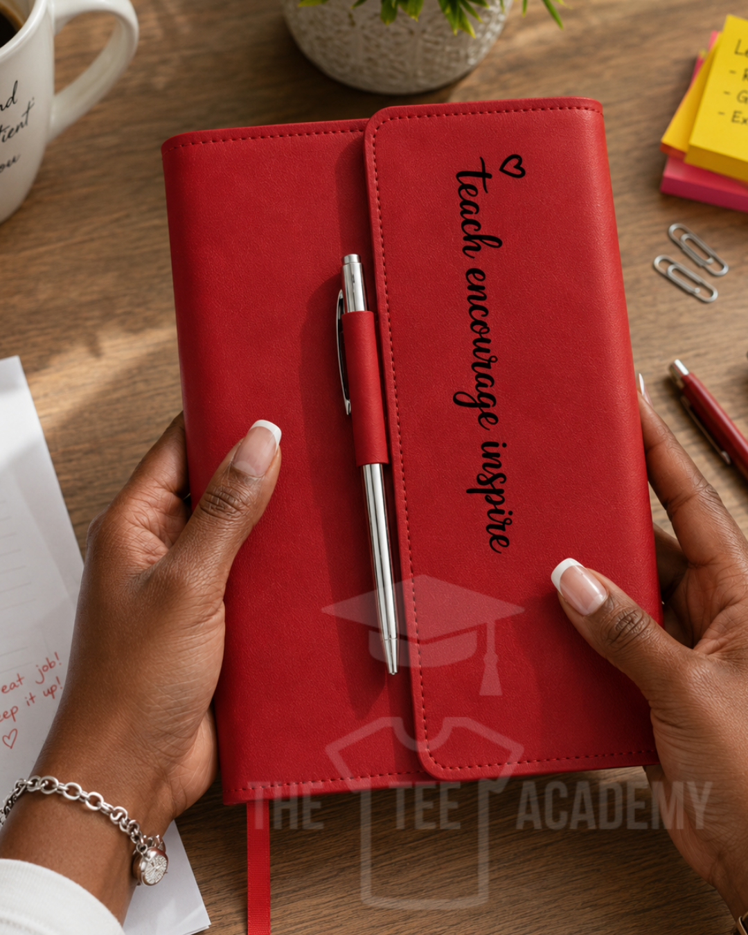 Teach, Encourage, Inspire- UV DTF Sticker Decal