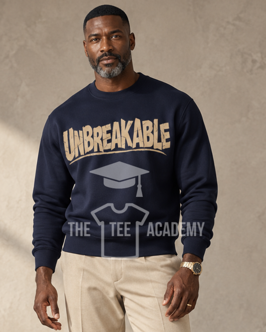 Unbreakable- Screen Print Transfer