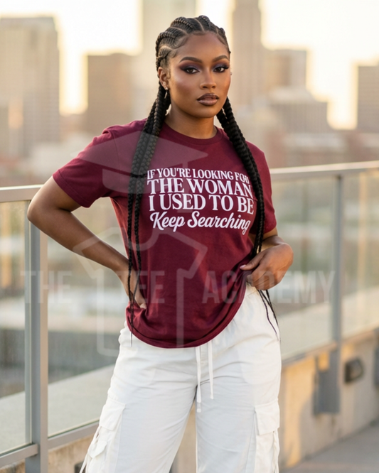 Keep Searching- Screen Print Transfer