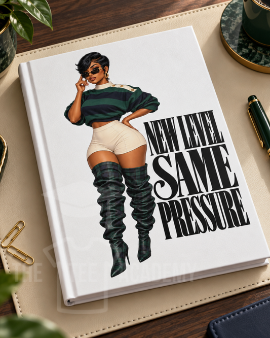 (Pre Order) UV DTF Planner/Tumbler Decal- New Level Same Pressure