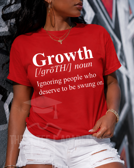 Growth (Noun)- Screen Print Transfer