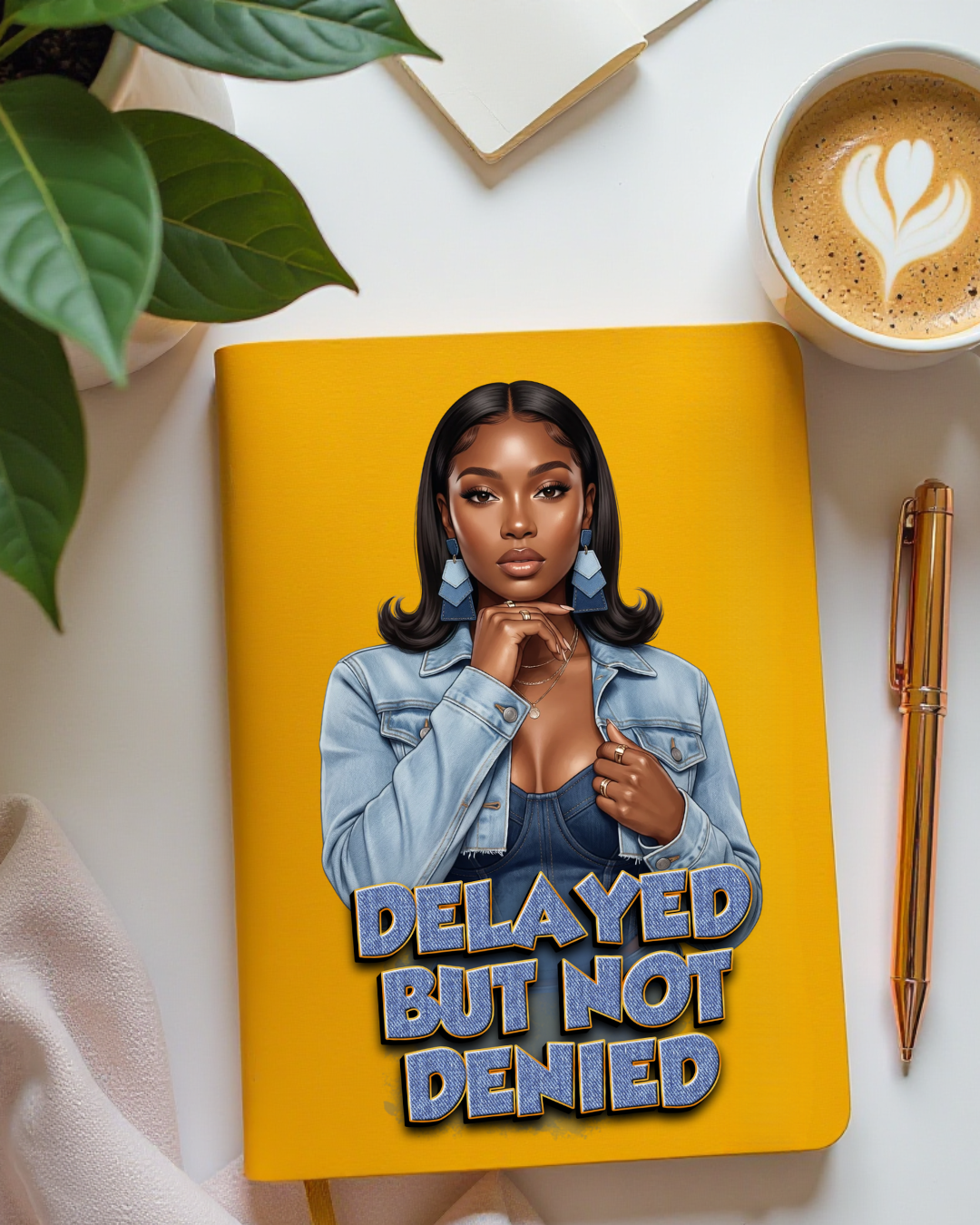 UV DTF Planner/Tumbler Decal- Delayed But Not Denied