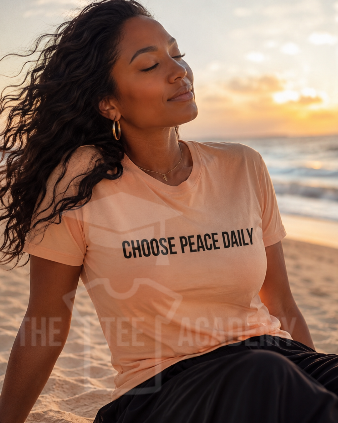 Choose Peace Daily- Screen Print Transfer