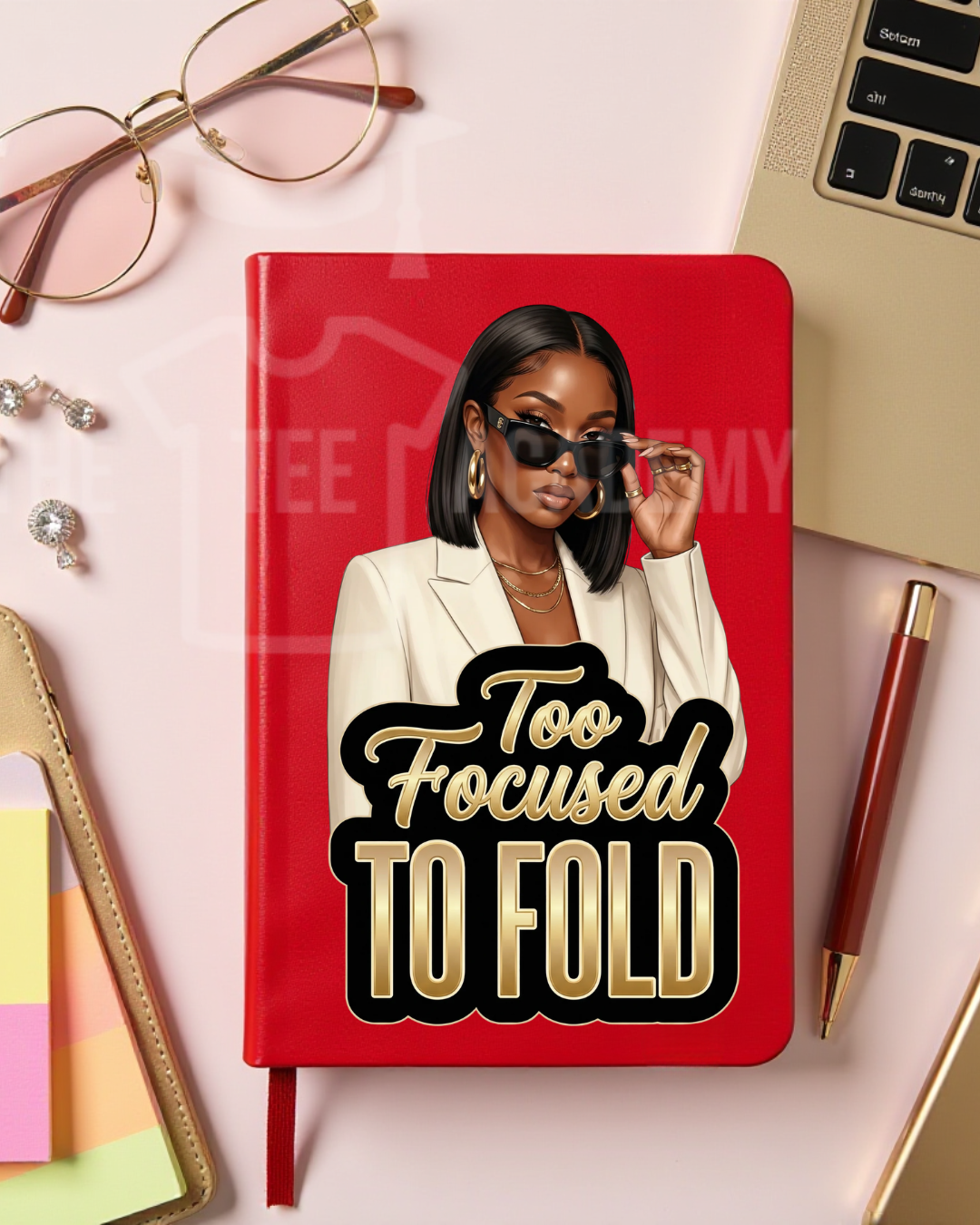 Focused Babe Bundle- UV DTF Planner Cover Theme Pack