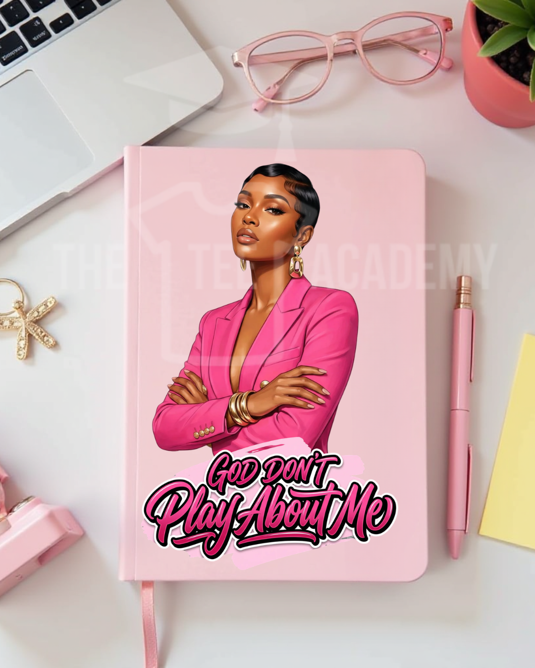 Focused Babe Bundle- UV DTF Planner Cover Theme Pack