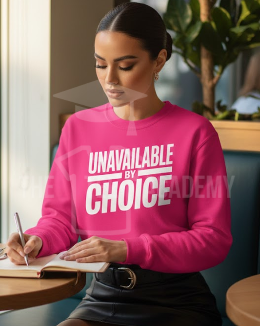 Unavailabe By Choice- Screen Print Transfer