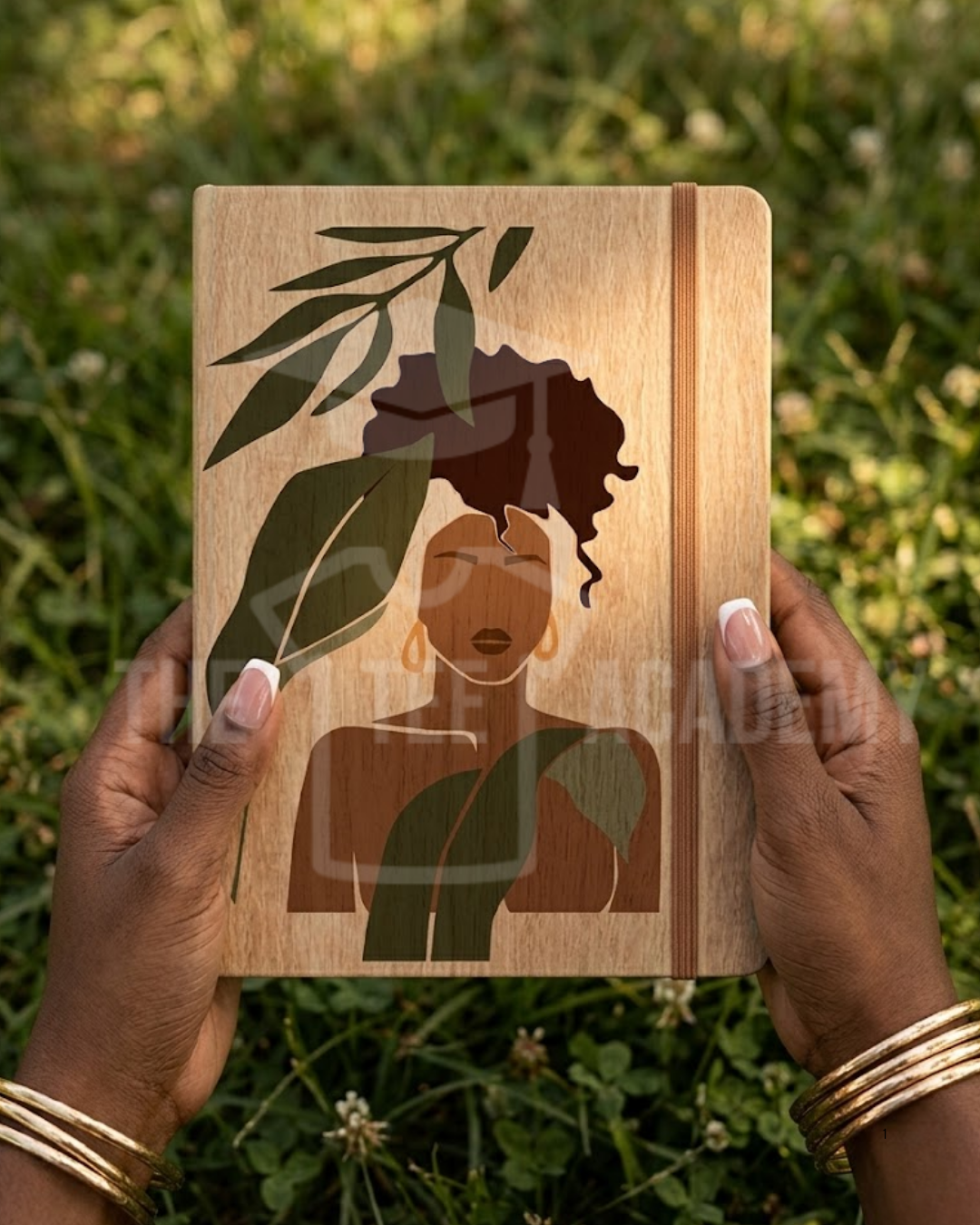 UV DTF Planner/Tumbler Decal- Natural Plant Babe