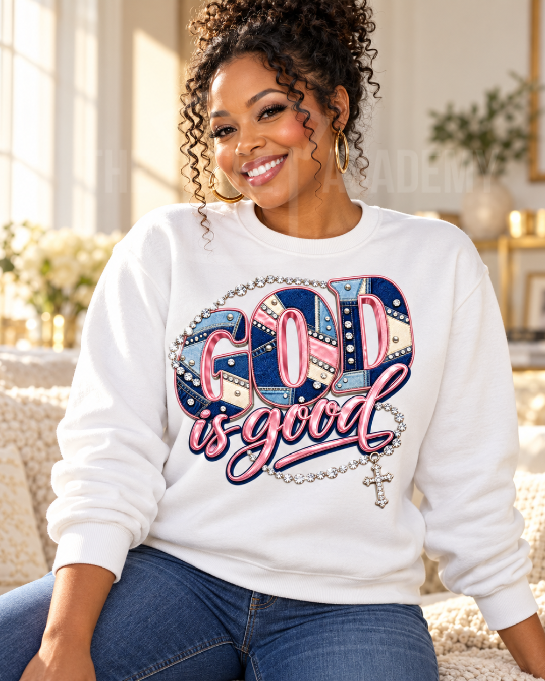 (Rosary) God Is Good- DTF Transfer