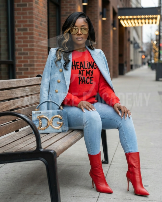 Healing At My Pace- Screen Print Transfer