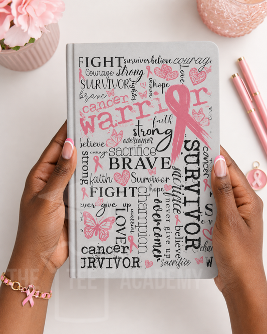 UV DTF Planner/Tumbler Decal- Survivor Affirmations