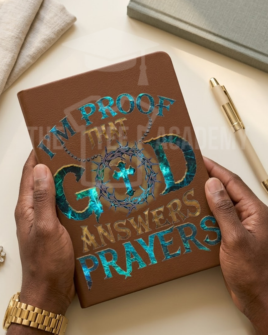 UV DTF Planner/Tumbler Cover Decal- I'm Proof That God Answers Prayers