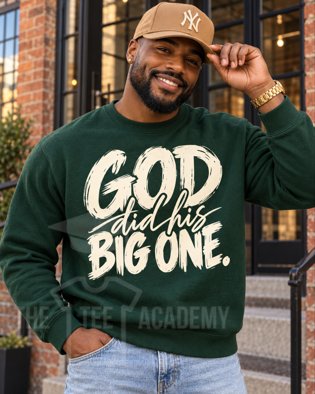 (Pre Order) God Did His Big One- Screen Print Transfer