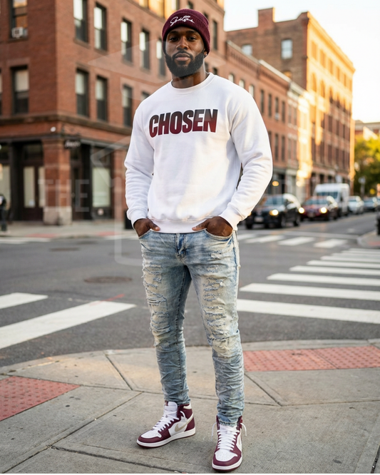 Chosen- Matte Clear Film Screen Print Transfer