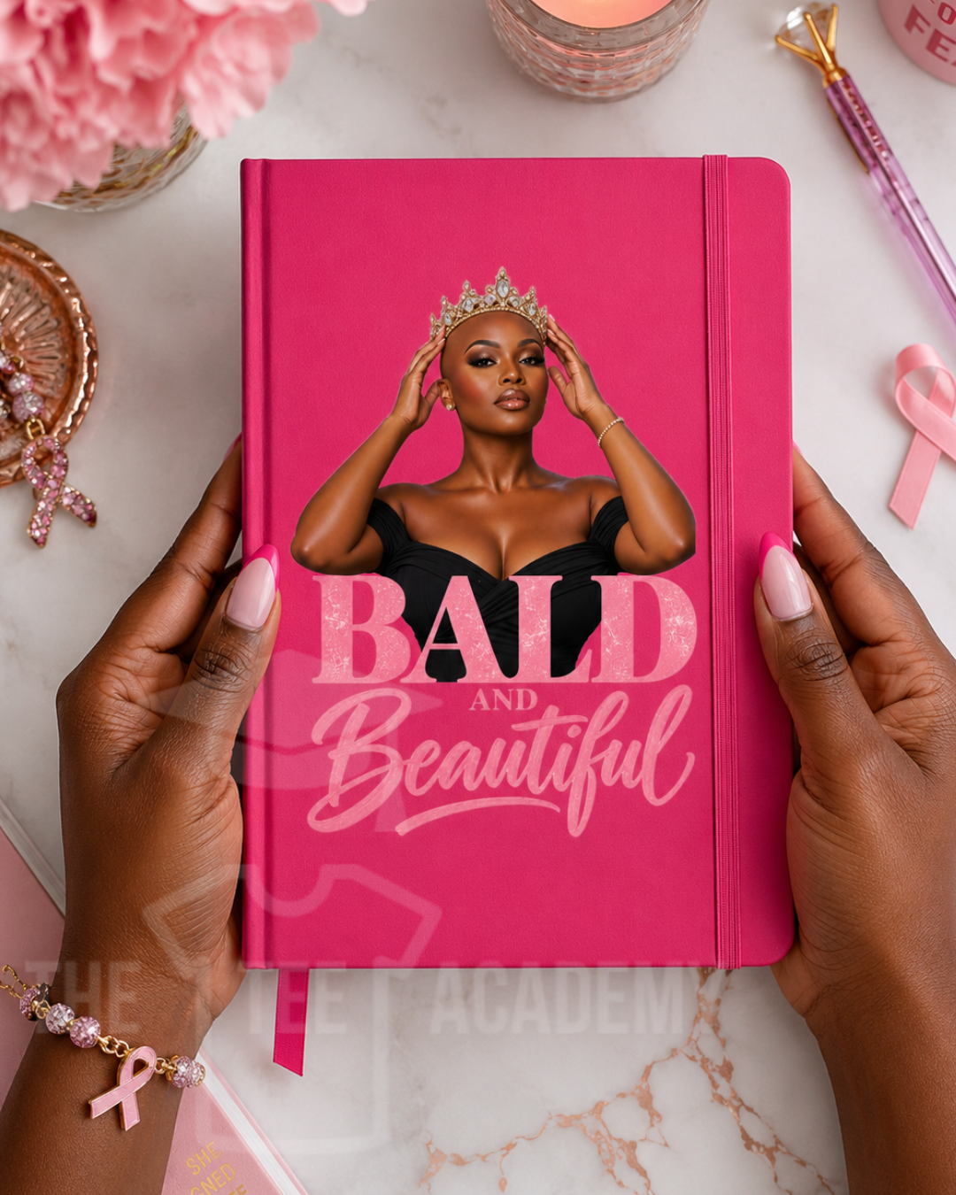 UV DTF Planner/Tumbler Decal- Bald and Beautiful
