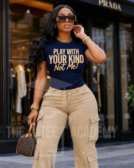 Play With Your Kind-Screen Print Transfer