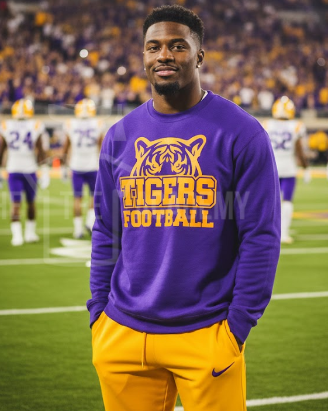 Tigers Football- Screen Print Transfer