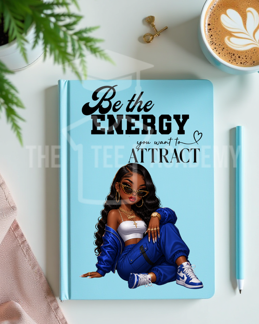 UV DTF Planner/Tumbler Decal- Be The Energy