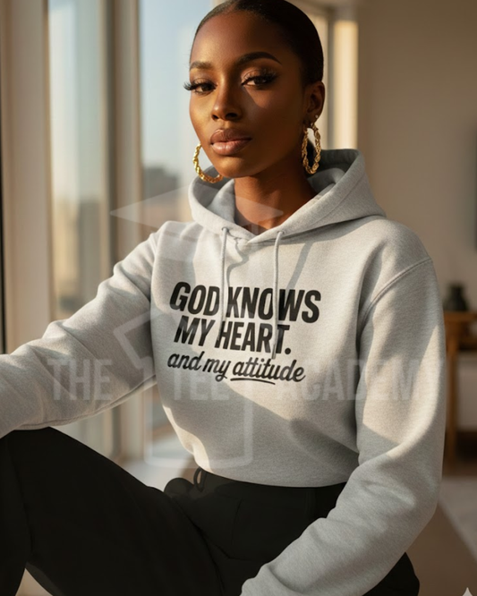 God Knows My Heart- Screen Print Transfer