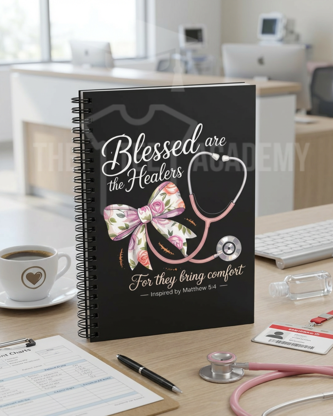UV DTF Planner/Tumbler Decal- Blessed Are The Healers