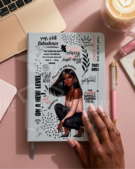 UV DTF Planner/Tumbler Cover Decal- Classy, Bad-Assy