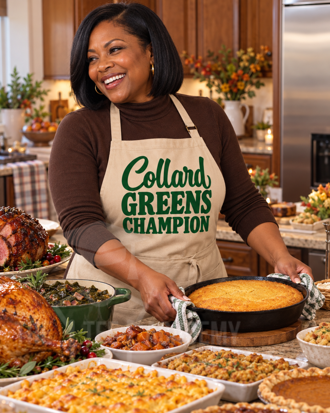 (Pre Order) Collard Greens Champion- Screen Print Transfer