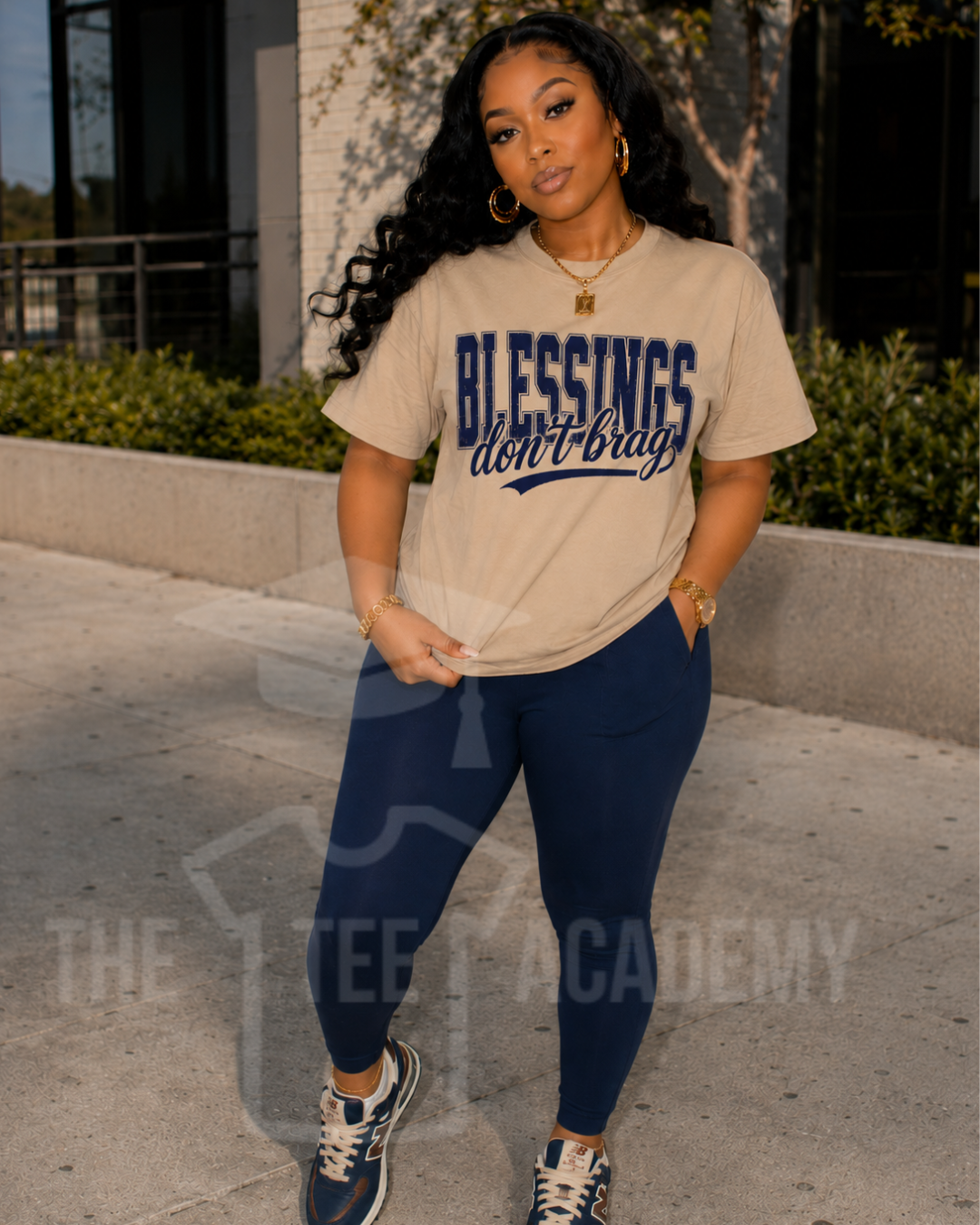 Blessings Don't Brag- Screen Print Transfer
