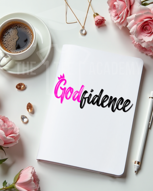 UV DTF Planner Cover Decal- Godfidence