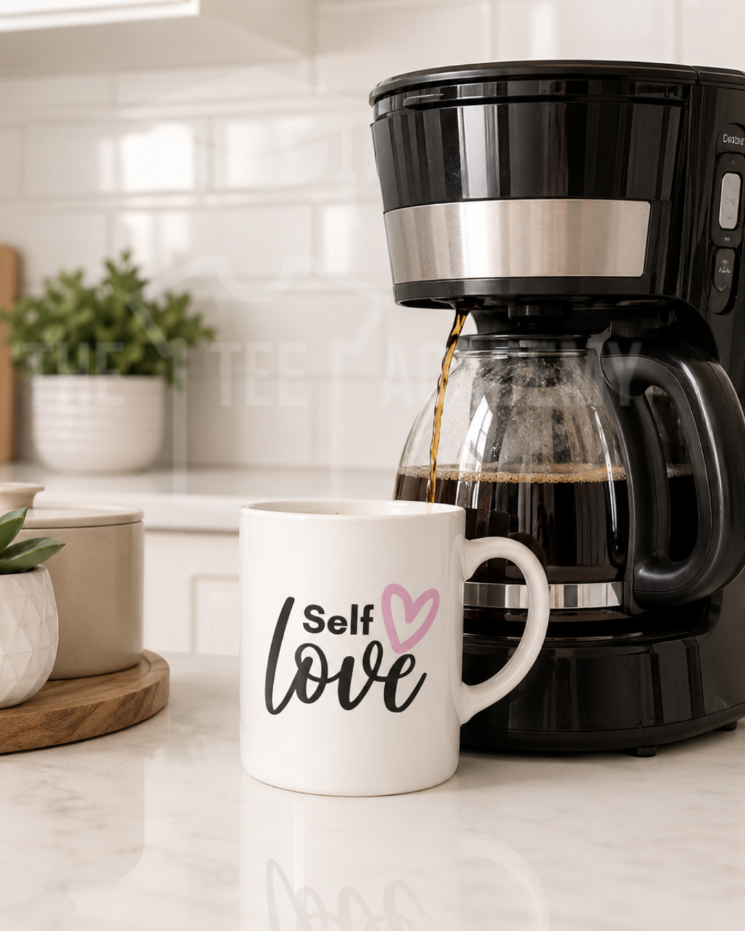 UV DTF Cup Decal- Self Love (Heart)