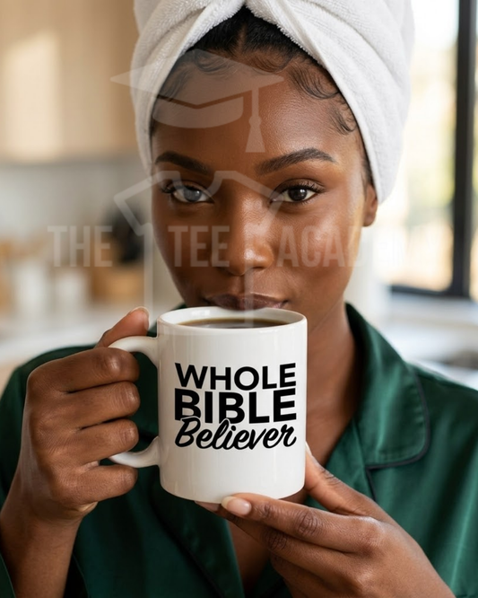 UV DTF Cup Decal- Whole Bible Believer
