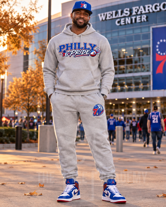 76ers Philly Pride-Matte Clear Film Screen Print Transfer