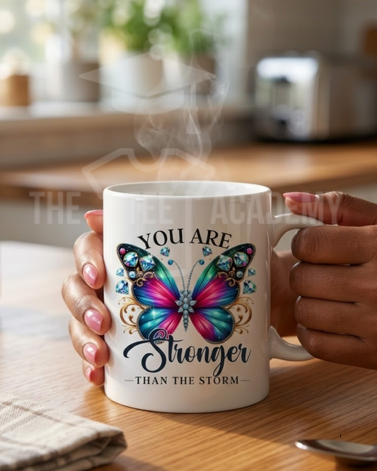 UV DTF Cup Decal- Stronger Than The Storm